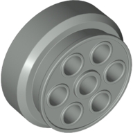 Lego kolečko (kolo, ráfek) průměr 30mm, světle šedá (269502, 4141535)